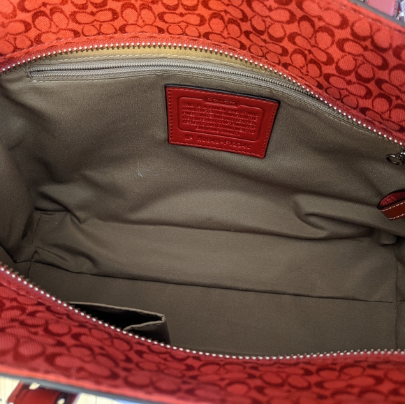 Authentic Coach Miniature Signature Tote F12346 - Picture 4 of 13